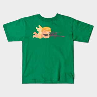 Cupid Sniper Kids T-Shirt